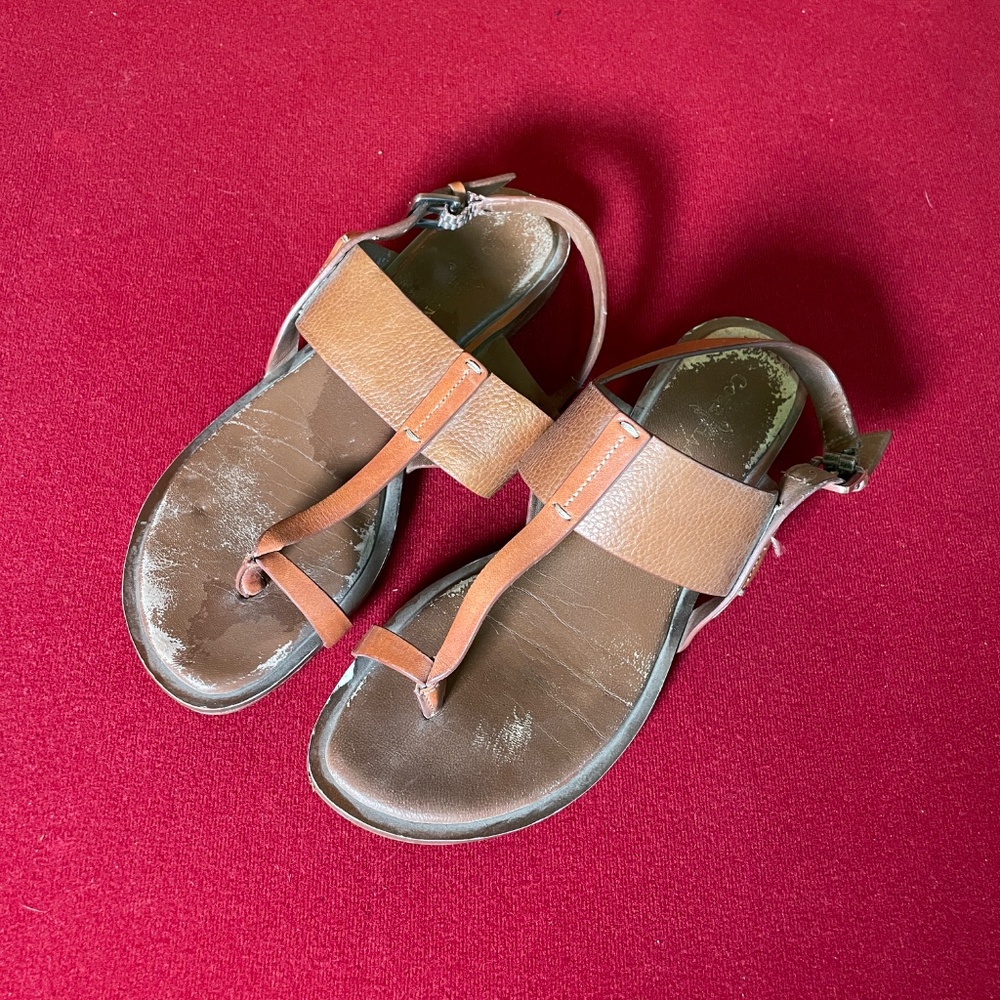 Cole Haan Tan Sandals